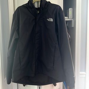 Black North Face Shell Jacket
